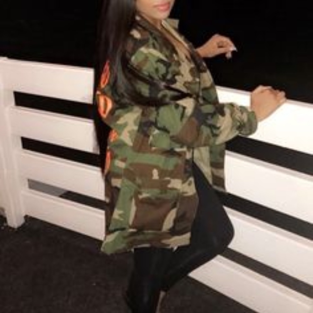 Pablo camouflage jacket